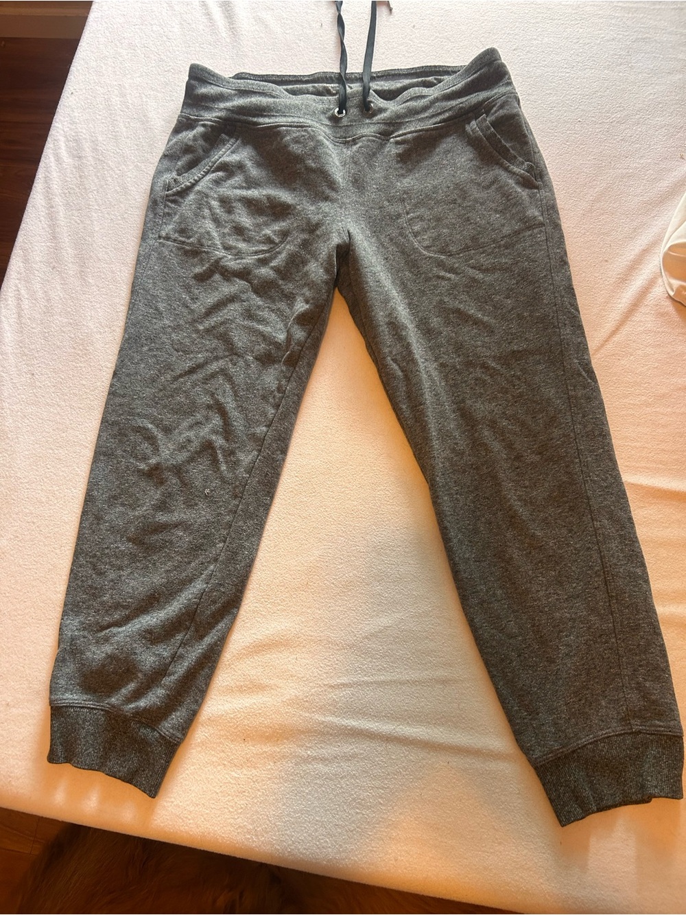 Calvin Klein Womens Dark Gray Jogger Sweatpants